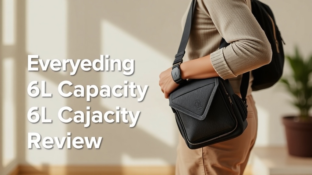 Peak Design Everyday Sling 6L Capacity Review